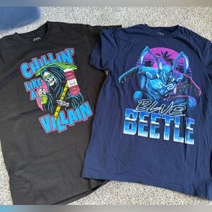 Kids Graphic T-Shirts - Black and Blue